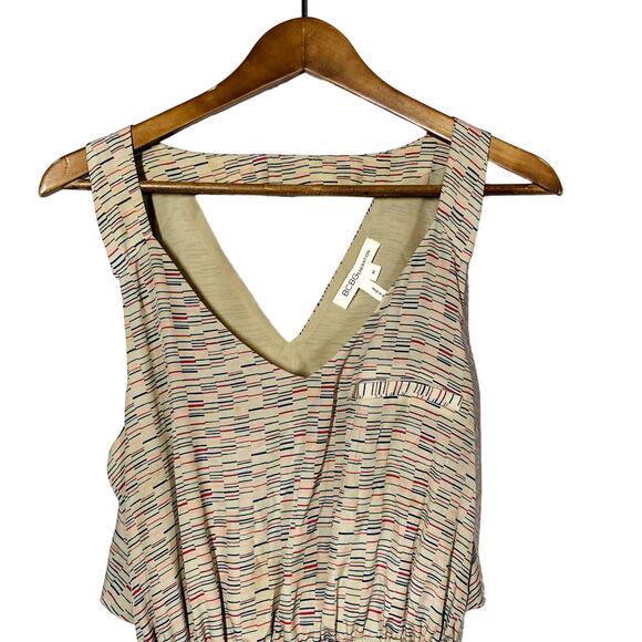 BCBGeneration Mid Mod Print Halter Dress Open Back Sleeveless Casual - M - Picture 5 of 8